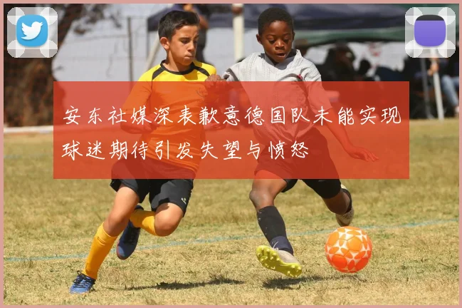 安东社媒深表歉意德国队未能实现球迷期待引发失望与愤怒