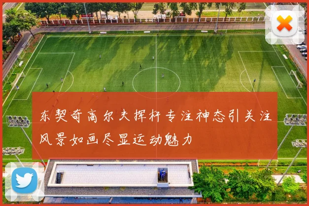 东契奇高尔夫挥杆专注神态引关注风景如画尽显运动魅力